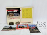 2 + 2 IH packet with 2 SpecCast belt buckles and pother IH advertisements