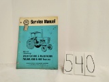 IH Service Manual GSS-1431 specifications & adjustments 766 966 1066 1466 tractors