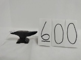 IH logo cast iron anvil