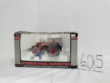 SpecCast IH Highly Detailed 450 Gas tractor with 455 Cultivator displayed stock #ZJD1595 box fair