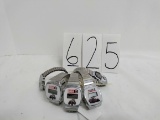 set of 5 Case IH digital watches as is
