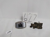 2 metal belt buckles one by Spec Cast and one with #681 on back no other markings both good conditio