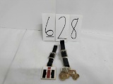 2 IH Key FOB one IH square and one IH tractor with cab Diller-Rod Princeton Ill on back