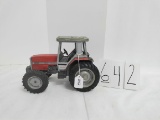 Ertl MF 3650 4 WD Open station cab no box some paint chipping good condition overall