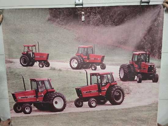 Vinyl repo poster with 5 88 series tractors