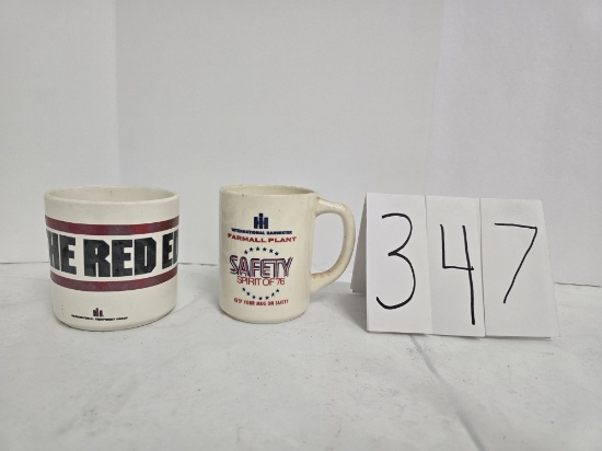 Get the red edge IH coffee mug & Safety Spirit of '76 Farmall plant coffee mug