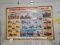 Framed original poster International Tractor Line-up 79