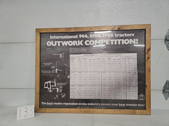 Framed original IH 966 1066 1466 tractors outwork competition good condition