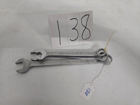 Set of 3 IH wrenches 11/16" 3/4" 7/8"