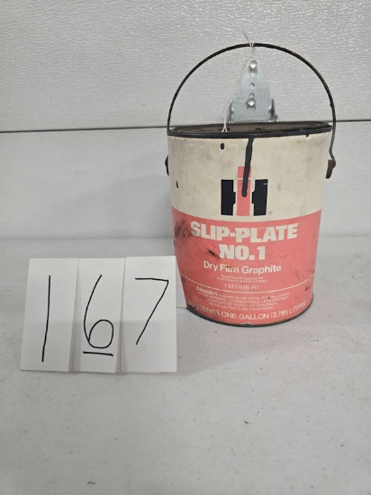 IH Slip plate number one dry film graphite full can fair condition