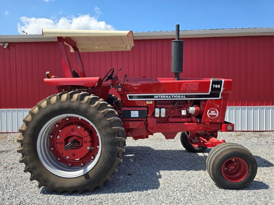 IH 766 total engine rebuilt 3 hours since completely restored