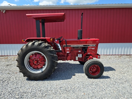 IH Hydro 84 original IH ROPS and canopy wt bracket totally restored good hydro
