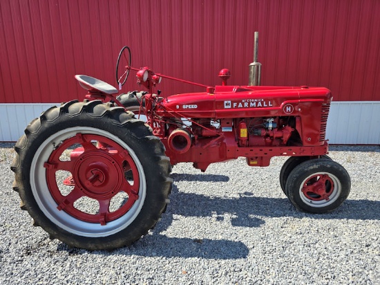IH Farmall H 9 speed restored belt pulley