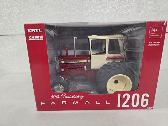Ertl IH 1206 Turbo 50th anniversary stock 14974A in box good condition