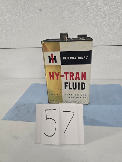 IH Hytran fluid one gallon can contains about half fluid good condition