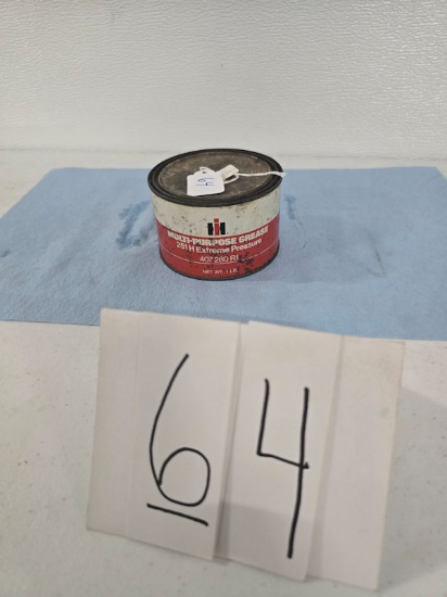 Can of IH multipurpose grease 1 lb fair condition unopened