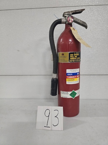 IH fire extinguisher unused good condition