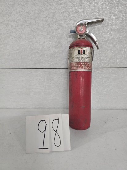 IH fire extinguisher unused good condition