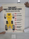 unframed original Cub Cadet green thumb built like the big ones good condition