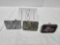 3 IH belt buckles 2 are Speccast one is HMC