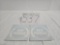 2 IH Red Power decals and 2 988 and 1 986 decals