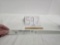 IH taper breaker 1955 Wallace Biggs plaque and IH Cope & Weaver 3 foot metal tape measure