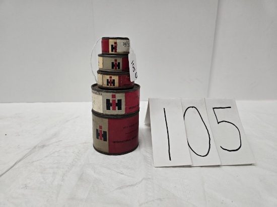 5 cans of IH bearings unopened
