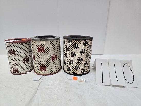 3 IH paper filters unused