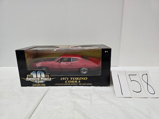 Ertl American Muscle 1971 Torino Cobra limited Edition nib