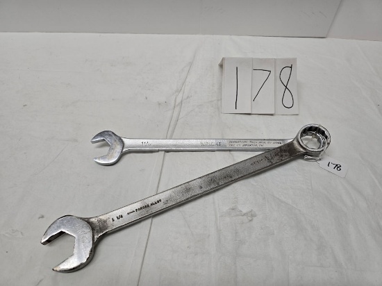 2 IH wrenches made by Wright 1 1/16 1 1/4 sizes