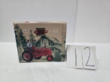 Ertl Special Anniversary edition Farmall H with farmer nib #4453da