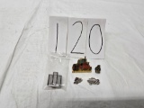 Variety of 5 tie tacks
