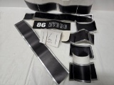Decal set for black stripes and IH 86 Hydro