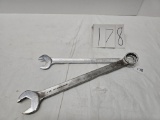 2 IH wrenches made by Wright 1 1/16 1 1/4 sizes