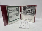 Binder of Cub Cadets and attachments brochures