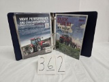 Binder of Farm Forum magazines from 2010 to 2022