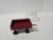 Ertl Red corn wagon rubber wheels no box good cond
