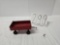 Ertl Red corn wagon rubber wheels no box fair cond