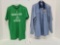 IH long sleeve service shirt Denny & XL T-shirt I survived the strike