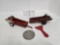 2 Tru-Scale manure spreaders Firestone ice scraper Deering Improved story