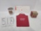 9 IH North Plains truck envelopes jar with IH decal JP Bixler Carlisle PA litter bag IH box with par