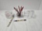2 IH mugs with IH and CaseIH pens