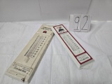 2 IH thermometers Chambersburg Farm Service and Binkley & Hurst Lititz PA