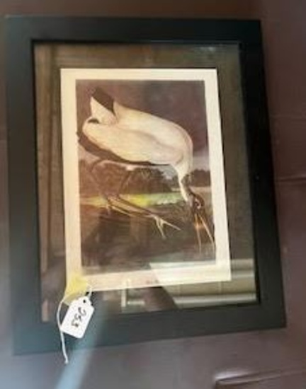 Wood Ibis Wall Art