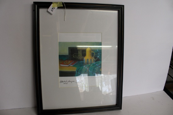 Signed Altin Masrapeli Naturmort, 2004