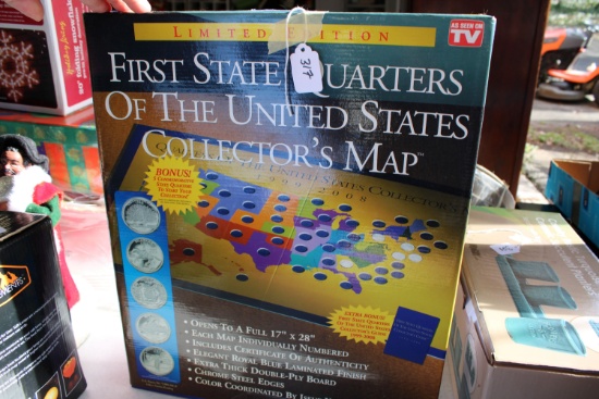 Quarter Holder U.S. Map