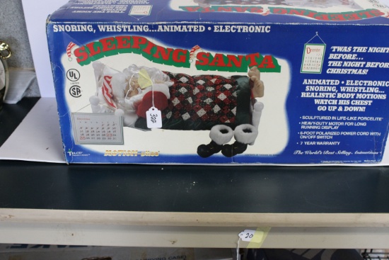 Sleeping Santa Clause