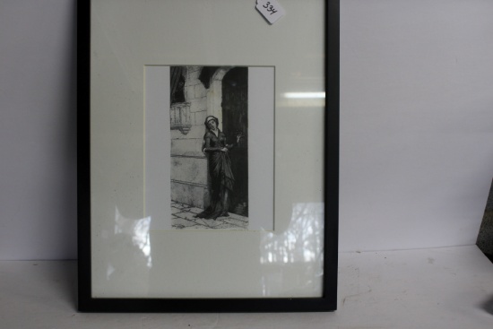 James Bertand 1869 Print In Frame