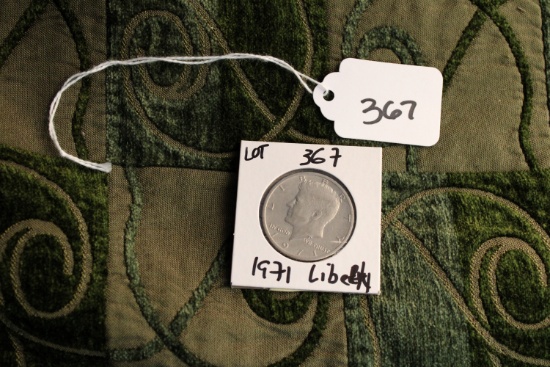 1971 Liberty Half Dollar Not Graded