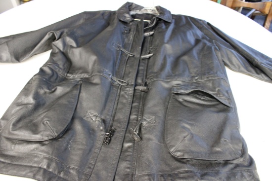 X-large Men's Genuine Leather Coat
